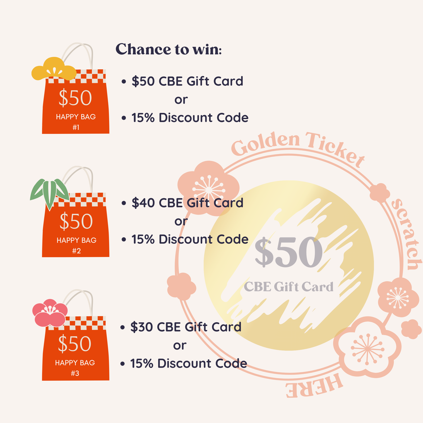 #3 $50 Happy Bag 2026 (Valued at $60)