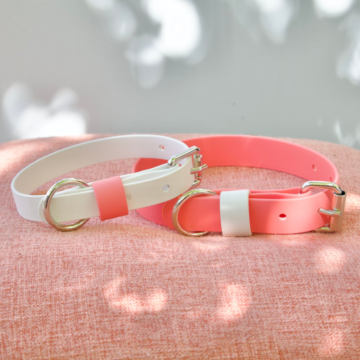 Found x CBE Original Collar Coral Pink + White