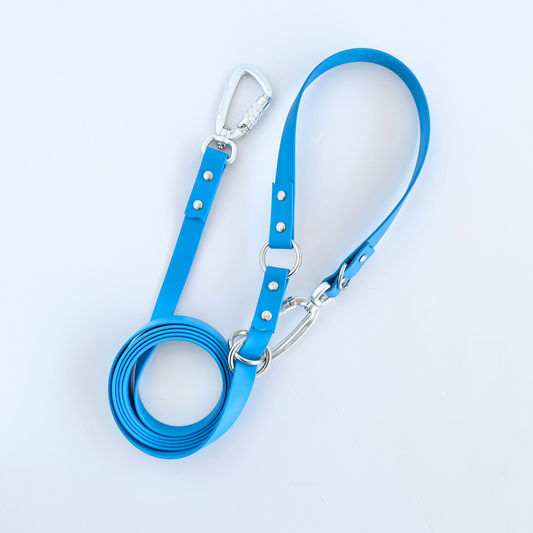 Blue Multi Use Hands Free Leash