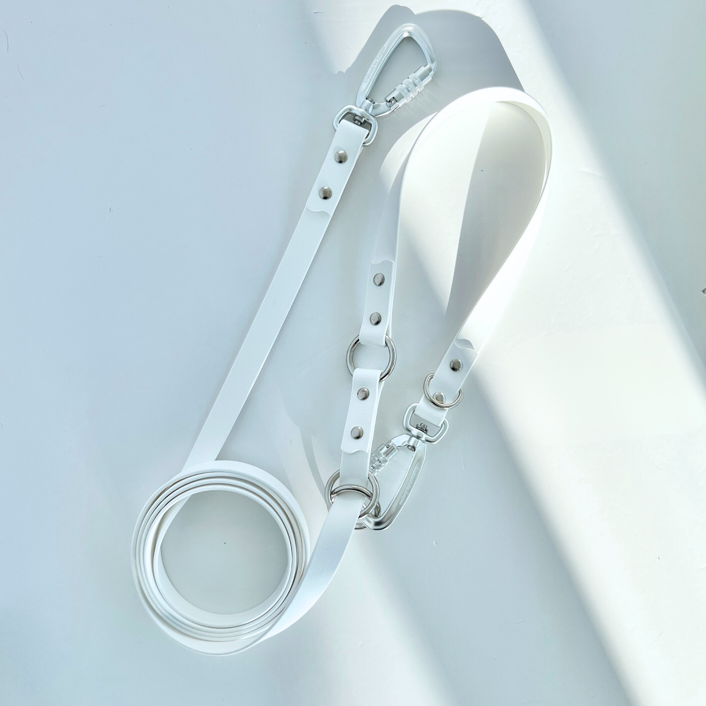 White Multi Use Hands Free Leash