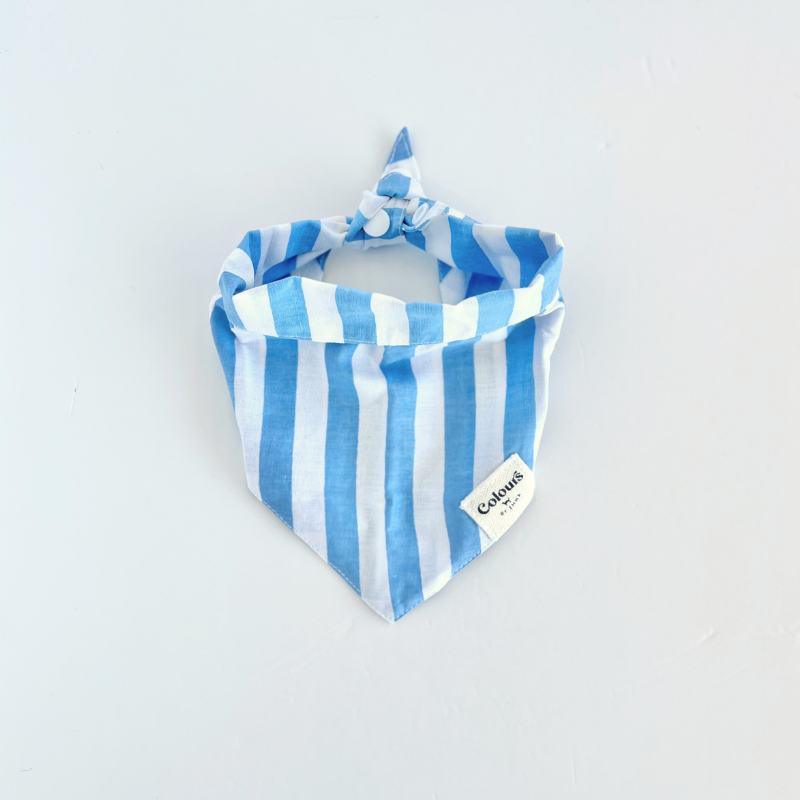 Cabana Blue Stripes Bandana