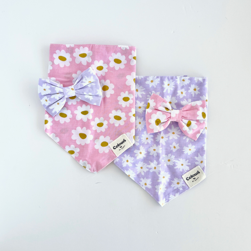 Pink Daisy Chains Bandana