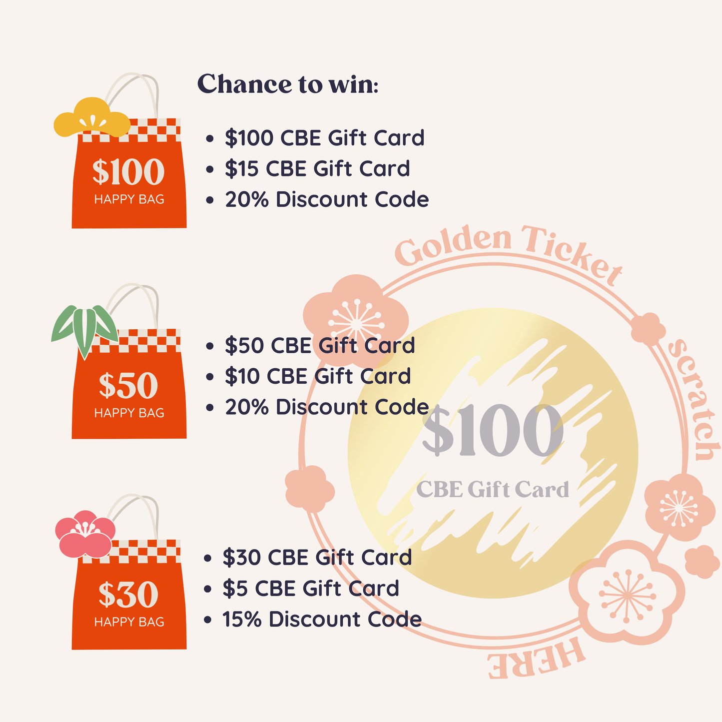 $50 Happy Bag 2025