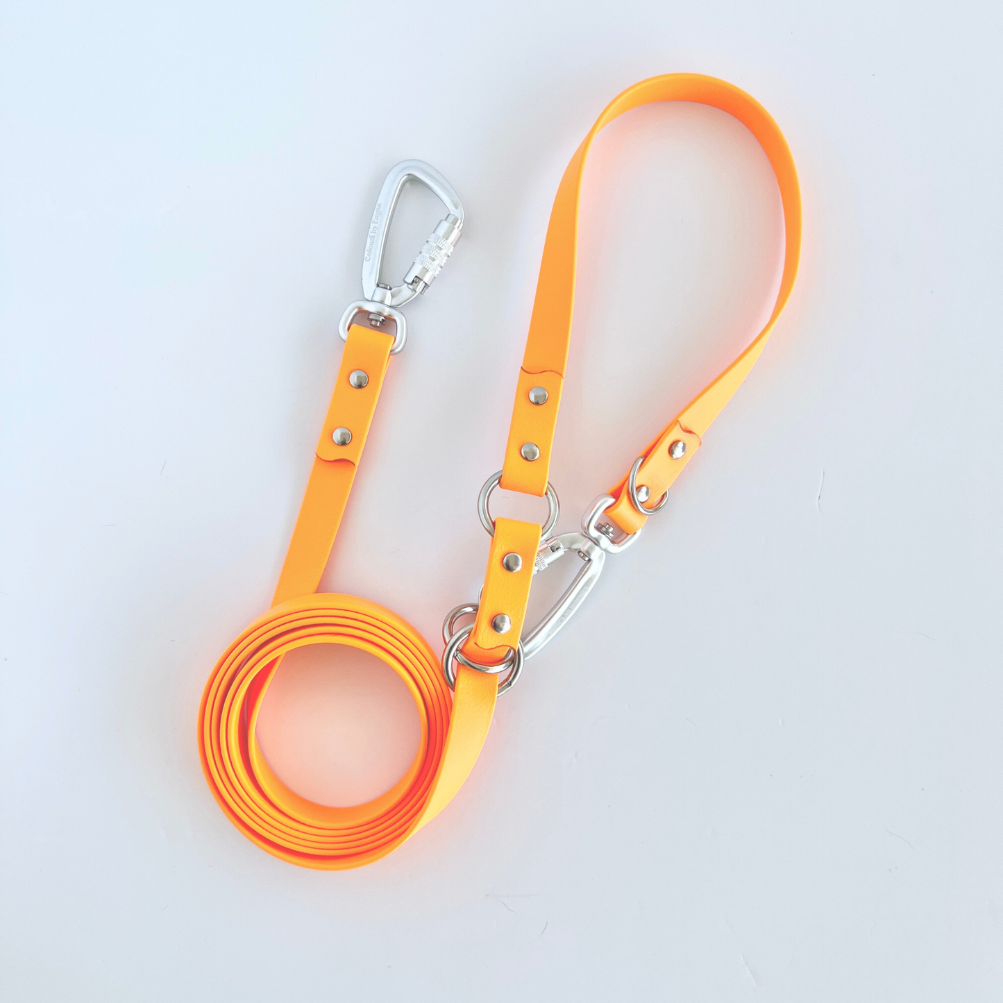 Neon Orange Multi Use Hands Free Leash