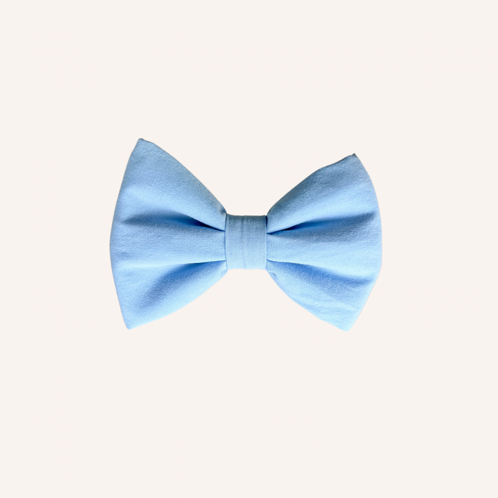 Pastel Blue Bow